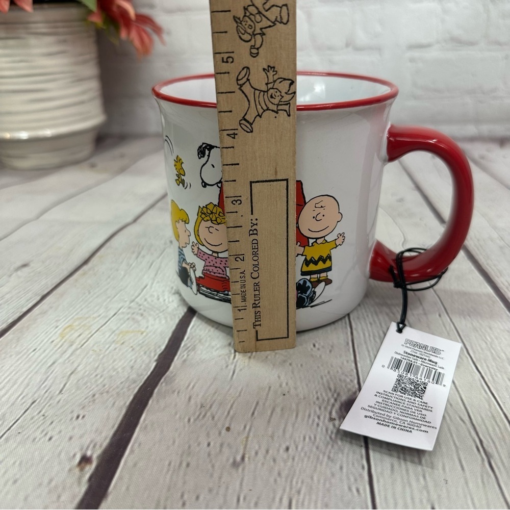 NWT Peanuts Characters Mug charlie brown 21oz snoopy dog house woodstock - Picture 3 of 6